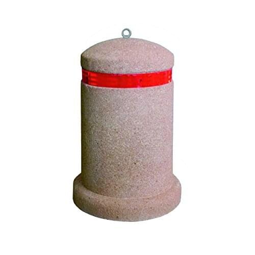 Bollards dwell BENGASI DIAM.CM50X73H full pink strip RINFRANGENTE bushing and GOLFARO stainless