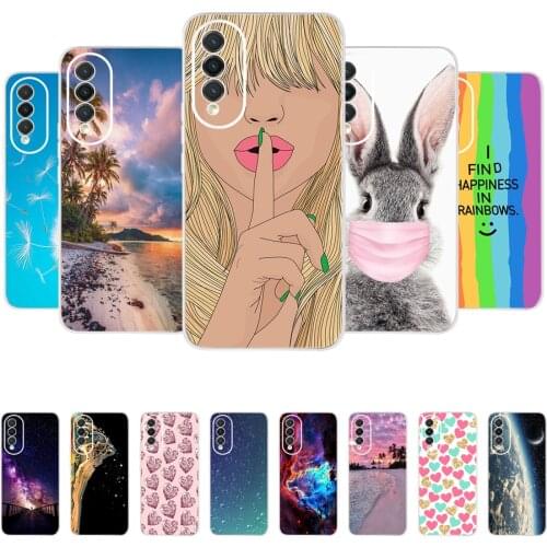 For Honor X20 SE Case Fashion Painted Silicone Soft Phone Cover For Huawei Honor X20 X 20 SE Transparent TPU Case Coque Funda