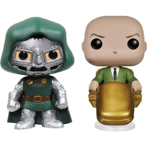 Funko pop MARVEL X-Men DR DOOM #17 PROFESSOR X #57 Action Figure Toys Collection Dolls Gifts for Children POP Figure