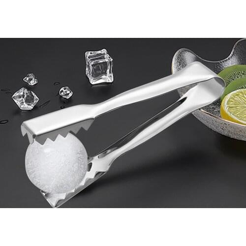 Hot sell Lce Hockey Abrazadera Thick Ice Cream Grip Clamp Stainless Steel Claw Pince Creative Claw Ice Clips