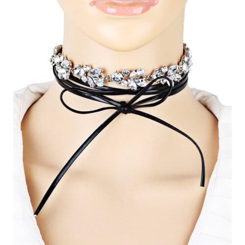 La MaxZa Charms Imitation Crystal Necklace Necklace Temperament Greatly Increased Suitable For Women To Wear CH84