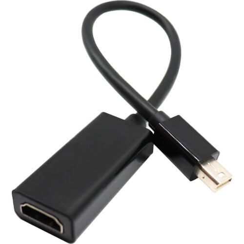 Mini Displayport To HDMI-compatible Cable 1080P TV Projector Projetor DP Display Port Converter For Mac Macbook Pro Air Notebook