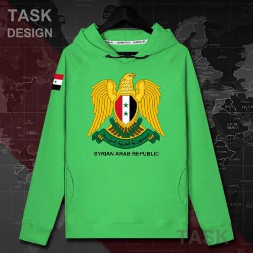 Syrian Arab Republic Syria SYR Arabic mens hoodie pullovers hoodies men sweatshirt streetwear clothing tracksuit Autumn coat 20