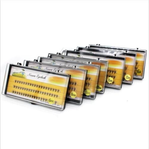 60 Clusters Wholesale Heat Bonded Premade Fans 10D Premade Volume Fans Eyelash Extension