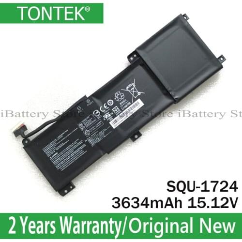 Genuine SQU-1724 Laptop Battery For AORUS 15-XA 15-WA 15-W9 15-SA 15 X9 GIGABYTE THUNDEROBOT 911 Pro Quanta Laptop SQU-1723