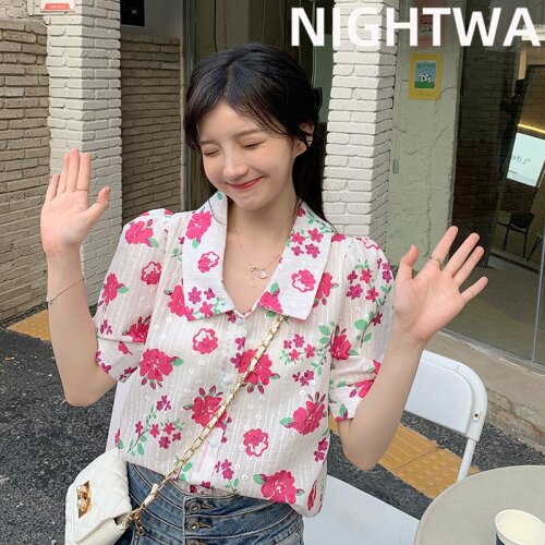 Блузки с вышивкой NIGHTWA China At AliExpress