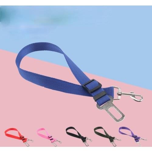 New Qualified Pet Cat Dog Safety Vehicle Car Cachorro Seat Belt mascotas dog Seatbelt Harness Lead Clip Levert
