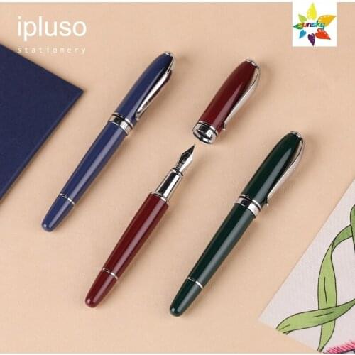 Ipluso Andy series,fountain pen,Mini size,Imported NIB 0.58mm,Smooth writing,Double ink supply system,Retro literature and art