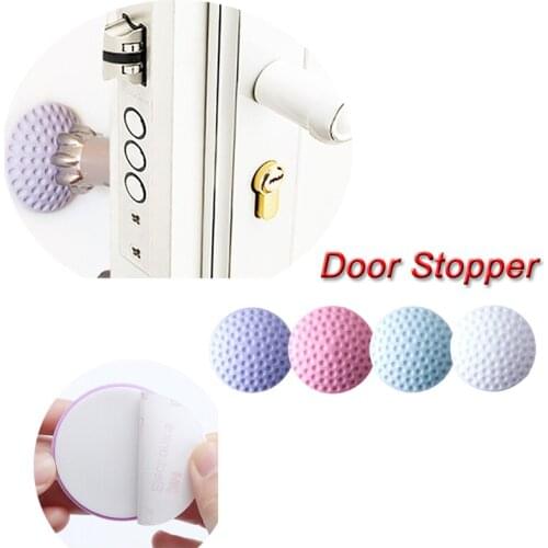 Self Adhesive Deurstopper Soft Rubber Pad Wall Protector Golf Modelling Stickers Handle Bumper Door Stopper Fender Mute Sticker