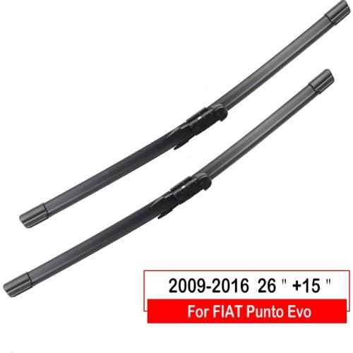 Windshield Wiper Blade For FIAT Punto Evo 2009-2016 Car Accessories front window windscreen wiper car products