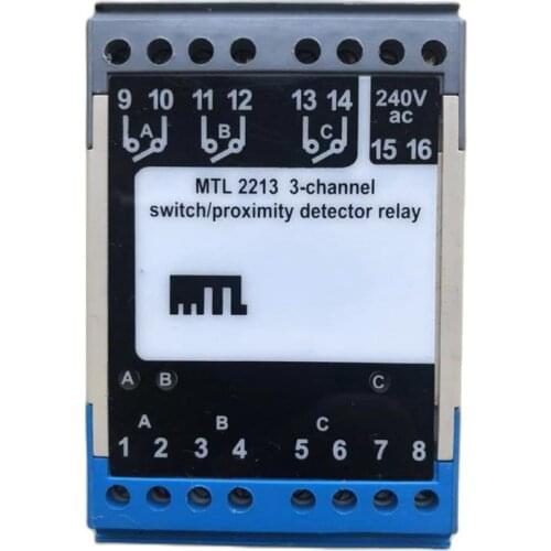 Measurement Technology MTL 2213 Relay MTL2213 120 VAC Used In Good Condition