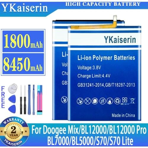 YKaiserin DOOGEE MIX Lite Phone Batteries