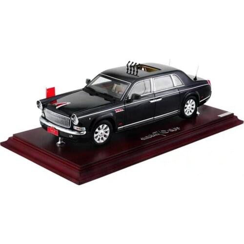 1/24 HongQi Red Flag CA7600J Parade Limousine 70th Anni Diecast Car Model Toy