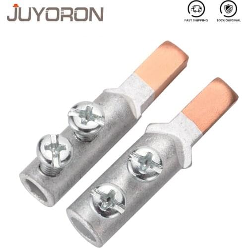 5Pcs Hydraulic free With screws DTL C45-10/16/25/35/50 mm2 Circuit Breaker Copper Aluminum Cable Terminal