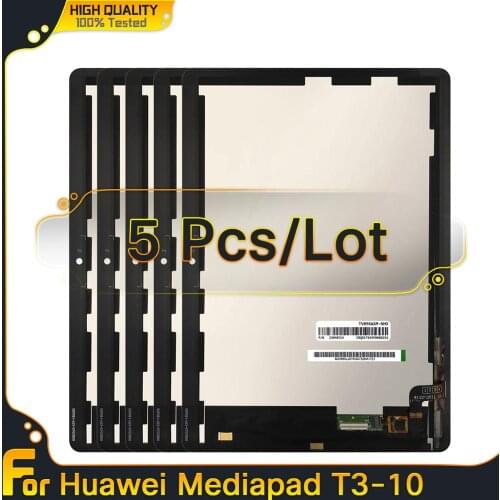 5 Pieces LCD For Huawei Mediapad MediaPad T3 10 AGS-L03 AGS-L09 AGS-W09 LCD Display Touch Screen Assembly For Mediapad T3 10