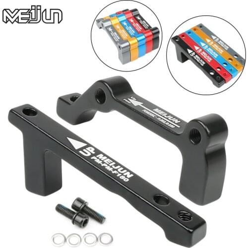 Mountain Bike Bicycle Disc Brake Mount Adaptor Aluminum Alloy Post Mount for 160/180/203mm Front or Rear Caliper is-PM
