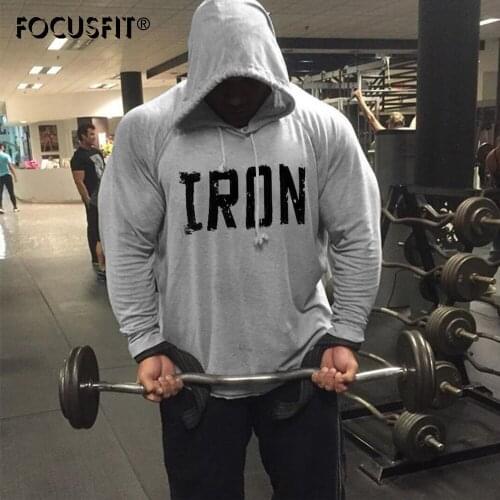 FOCUSFIT Men's Printed Hoodies
