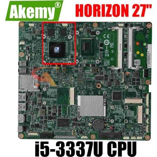 FRU 90002138 FOR Lenovo IdeaCentre Horizon 27" AIO Motherboard with SR0XL i5-3337U 1.80GHz CPU N13M-GS-B-A2 MB 100% Tested