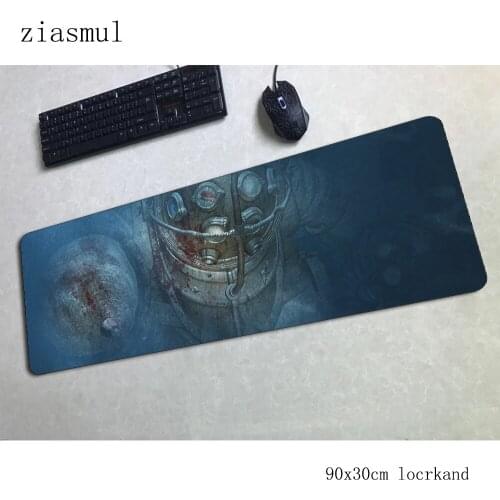 Bioshock mouse pad gamer big 90x30cm notbook mouse mat gaming mousepad large High quality pad mouse PC desk padmouse mats