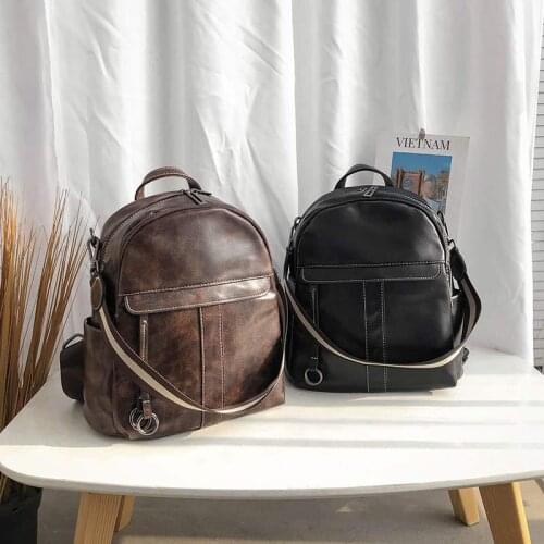 Korean Womens Fabric Backpack Senior Retro Mens Backpacks for Women 2021 Mens Backpack for leather Backpacks for Girls Bags