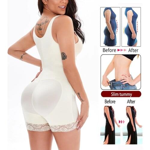 Women Waist trainer Body Shaper Bodysuit Latex Shapewear Butt Lifter Tummy Control Waist Corset Slimming Underwear Modelador VIP