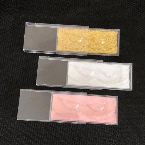 Wholesale False Eyelash Packaging Box Lash Boxes Package Custom Clear Lashes Box Makeup 3D Mink Eyelashes Cases Box With Tray
