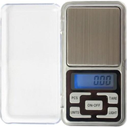Mini Digital Pocket Scales 100/200/300/500g 0.01g LED Mini Electronic Scale with Backlight Jewelry Gram Balance Weighing Tool