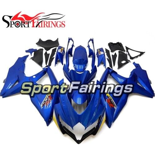 Motorcycle Royal Blue Injection ABS Plastic Full Fairing Kits For Suzuki GSXR600-750 GSXR750 K8 2008 2009 2010 Fairing