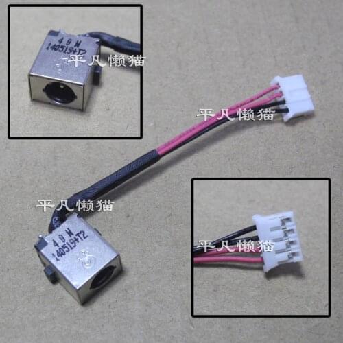 Laptop DC Power Jack Cable DC Charging Connector Power Socket Port For Acer ES1-523 ES1-533 ES1-572