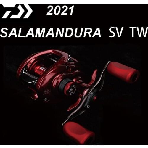 2021 NEW Original DAIWA SALAMANDURA SV TW 103H 103HL Fire Lizard Fishing Reel Left Right Hand Micro Universal long shot wheel
