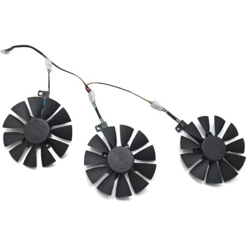 New 87MM T129215SU GTX 1080TI Cooling Fan For ASUS Strix R9390 R9390X RX 580 O8G GTX 1080TI O11G Gaming Graphics Card Fans