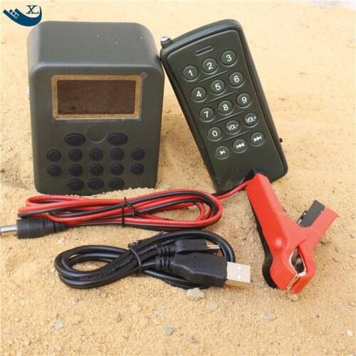 Wholesale Outdoor Hunting 50W 150Db12V Built-In 200 Mp3 Bird Sound Hunting Device Bird Caller Mp3 With Remote Control