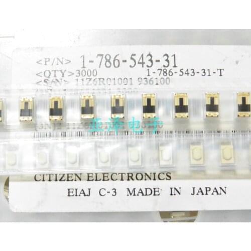 Original Japanese CITIZEN Citizen 3 * 6 SMD Tact switch illuminated LS9J3M-1UB11Z6R01