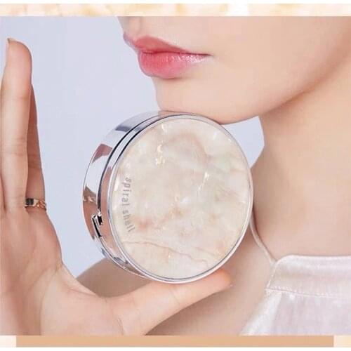Joocyee Shell Soft Focus Makeup Pressed Powder Long-lasting Oil Control Waterproof Light Moisturizing Portable Concealer Powder