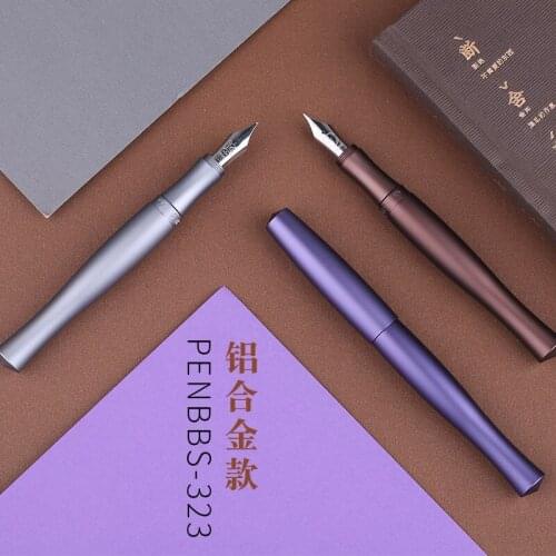 Penbbs323 Section Steel Pen New Pattern Aluminium Alloy Metal Fund Adult Student Gift Pen