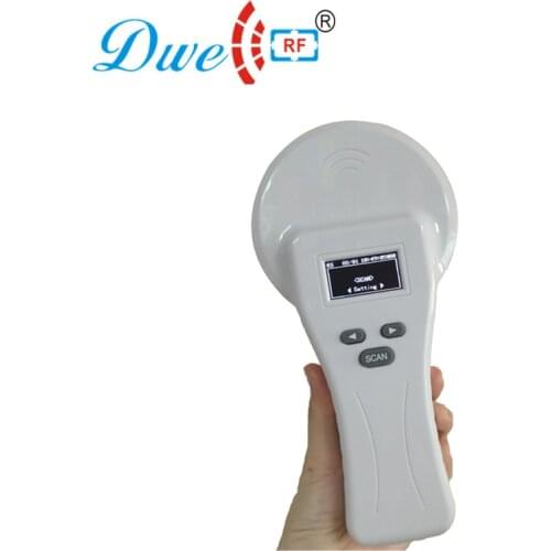 Long range rfid 134.2khz animal microchip reader handheld HDX FDX A B pet chip bluetooth scanner