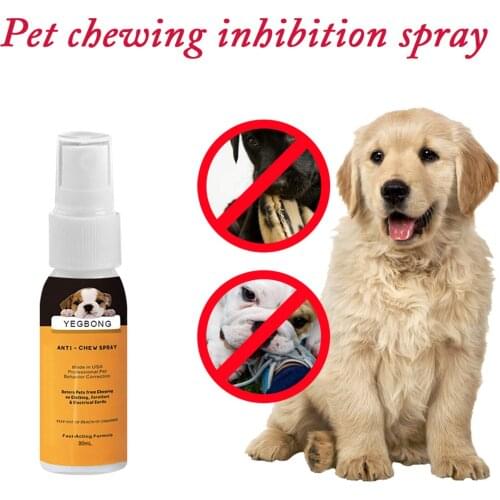 30ml Pet Chew Suppression Spray Pet Suppression Chewing Spray Anti-Chew Spray For Dogs Biting