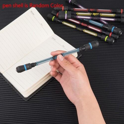 Spinning Pen Creative Random Rotating Gaming Gel Pens for Student Gift Toy
