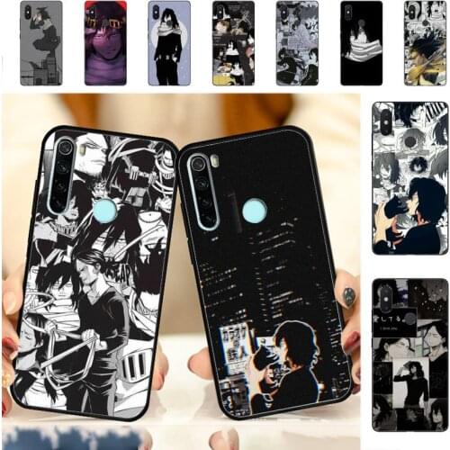 YNDFCNB Eraser head Shota Aizawa My Hero Phone Case for Redmi Note 8 7 9 4 6 pro max T X 5A 3 10 lite pro
