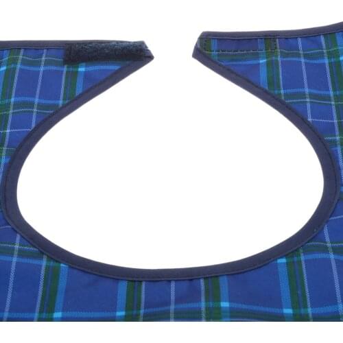 1x Reusable Washable Mealtime Clothes Protector Waterproof Crumb Catcher Bib