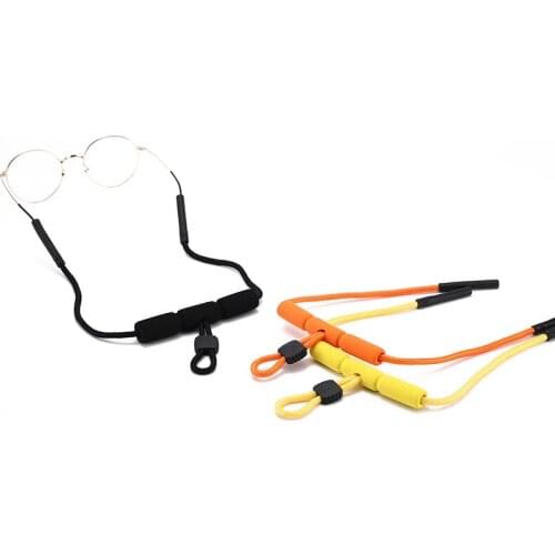 100pcs/lot Eyeglass Retainer Safety Strap Floating Foam Anti-peeling swimming glasses cord wholesale