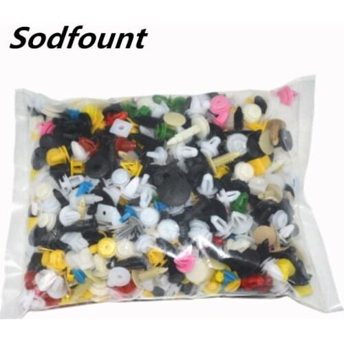 1000PCS universal car hybrid nylon plastic buckle