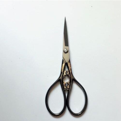 2pcs lot stainless steel antique scissors high quality DIY sewing scissors zakka mini vintage handcraft tool