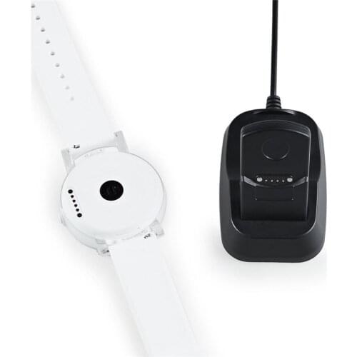 2 in 1 USB Charger Holder Dock Stand Adapter Holder For Ticwatch E / Ticwatch S Smart Watch Mobile Phone Mini Stand Holder