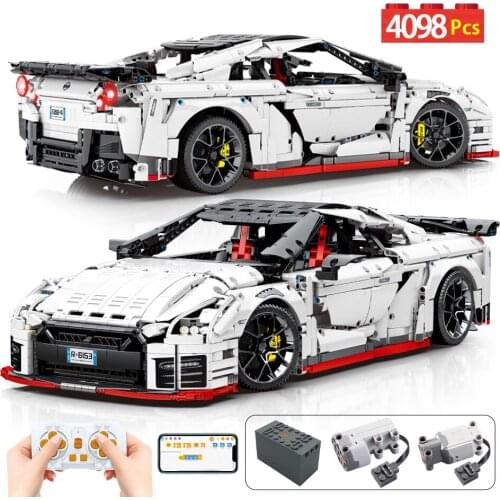 4098pcs City Mechanical Technical 1:14 RC Racing Car Building Blocks APP Remote Control Sports Vehicle Bricks Toys For Children