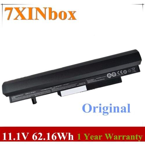 7XINbox 11.1V 62.16WH W110BAT-6 6-87-W110S-4271 Laptop Battery For Clevo W110ER W110S NP6110 for Terrans Force X11 Serie