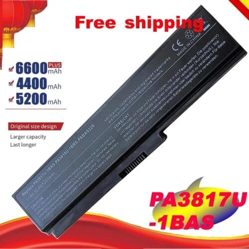 Laptop 6cellBattery For TOSHIBA Satellite L645 L655 L700 L730 L735 L740 L745 L750 L755 PA3817 PA3817U PA3817U-1BRS 3817