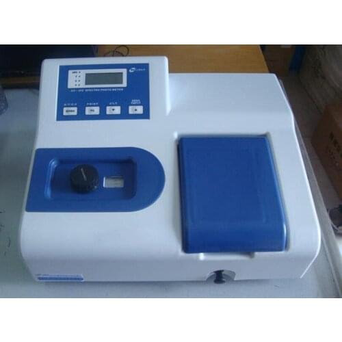 CE 220V Visible Spectrophotometer Lab Equipment 350-1020nm 6nm Free shipping