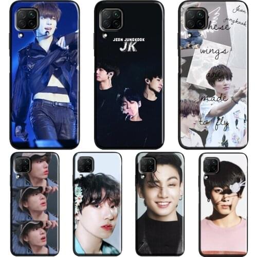 Jungkook Jeon Jung kook Case For Huawei P30 Lite P20 P40 Pro Mate 20 P Smart 2021 2019 Nova 5T Honor 9X 8X 10i 8A