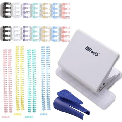 A4(30 holes) B5(26 holes) A5(20 holes）DIY Hole Puncher Loose Leaf Hole Punch Handmade Loose-leaf Paper Hole Puncher for Office